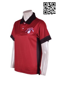 P585 team uniform sublimation polo shirts tailor made order team group sporty polo shirts badminton table tennis polo supplier company